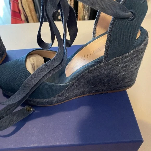 Stuart Weiztman navy espadrilles - Picture 4 of 4